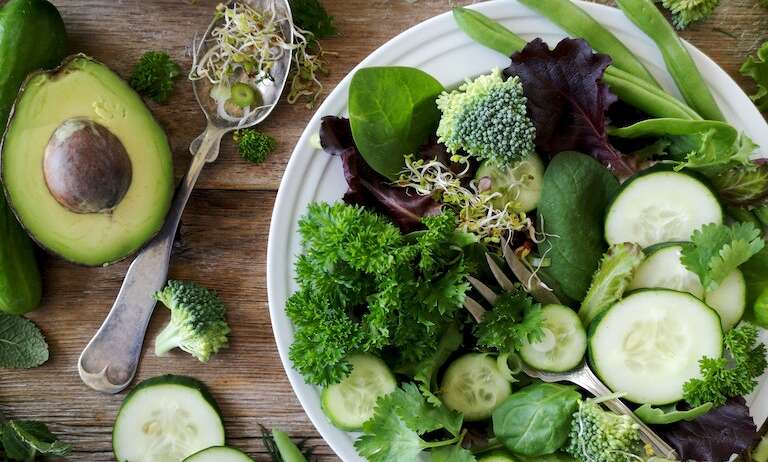 green vegetables